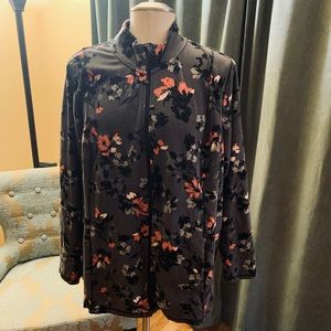 Lane Bryant Active Wear Zip Front Jacket